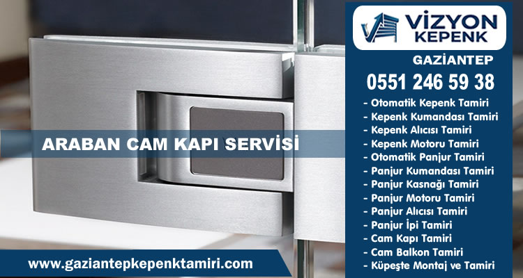 Araban Cam Kapı Tamiri
