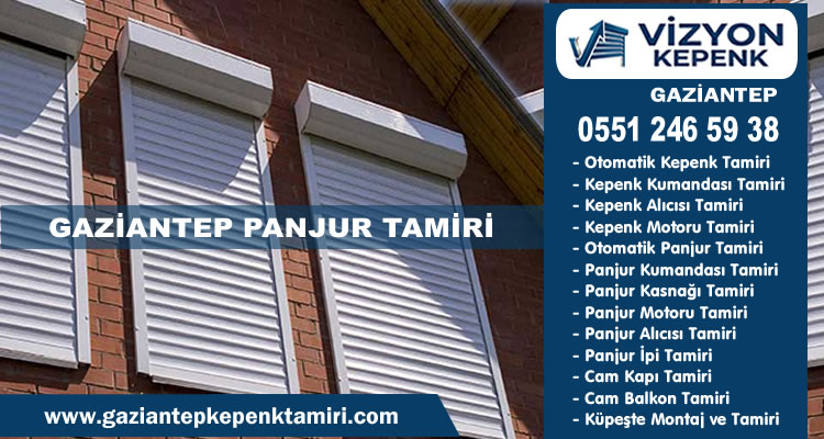 Gaziantep Panjur Servisi