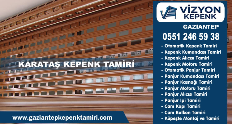 Karataş Kepenk Servisi