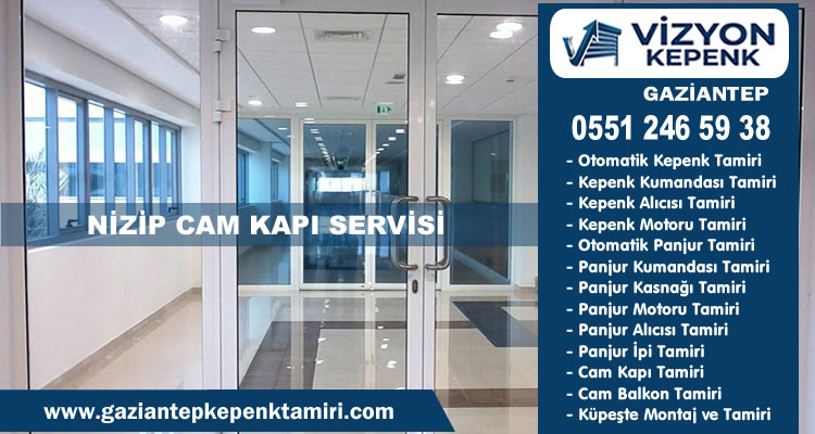Nizip Cam Kapı Tamiri