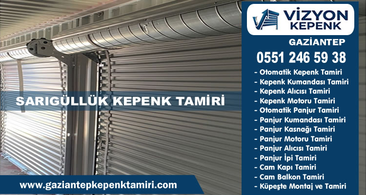 Sarıgüllük Kepenk Tamiri